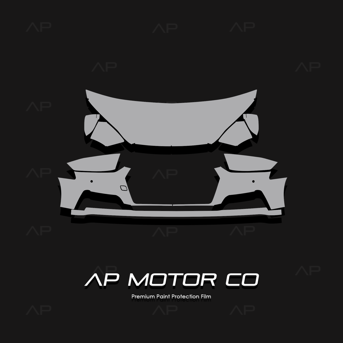 Fits Audi A5 Coupe 2008-2024 Paint Protection TPU PPF Pre-Cut Kit Ultra-Gloss