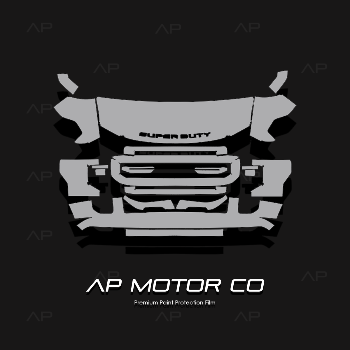 Fits Ford SuperDuty 2011-2026 Paint Protection TPU PPF Pre-Cut Kit Ultra-Gloss