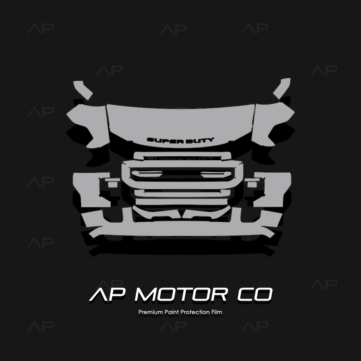Fits Ford SuperDuty 2011-2026 Paint Protection TPU PPF Pre-Cut Kit Ultra-Gloss