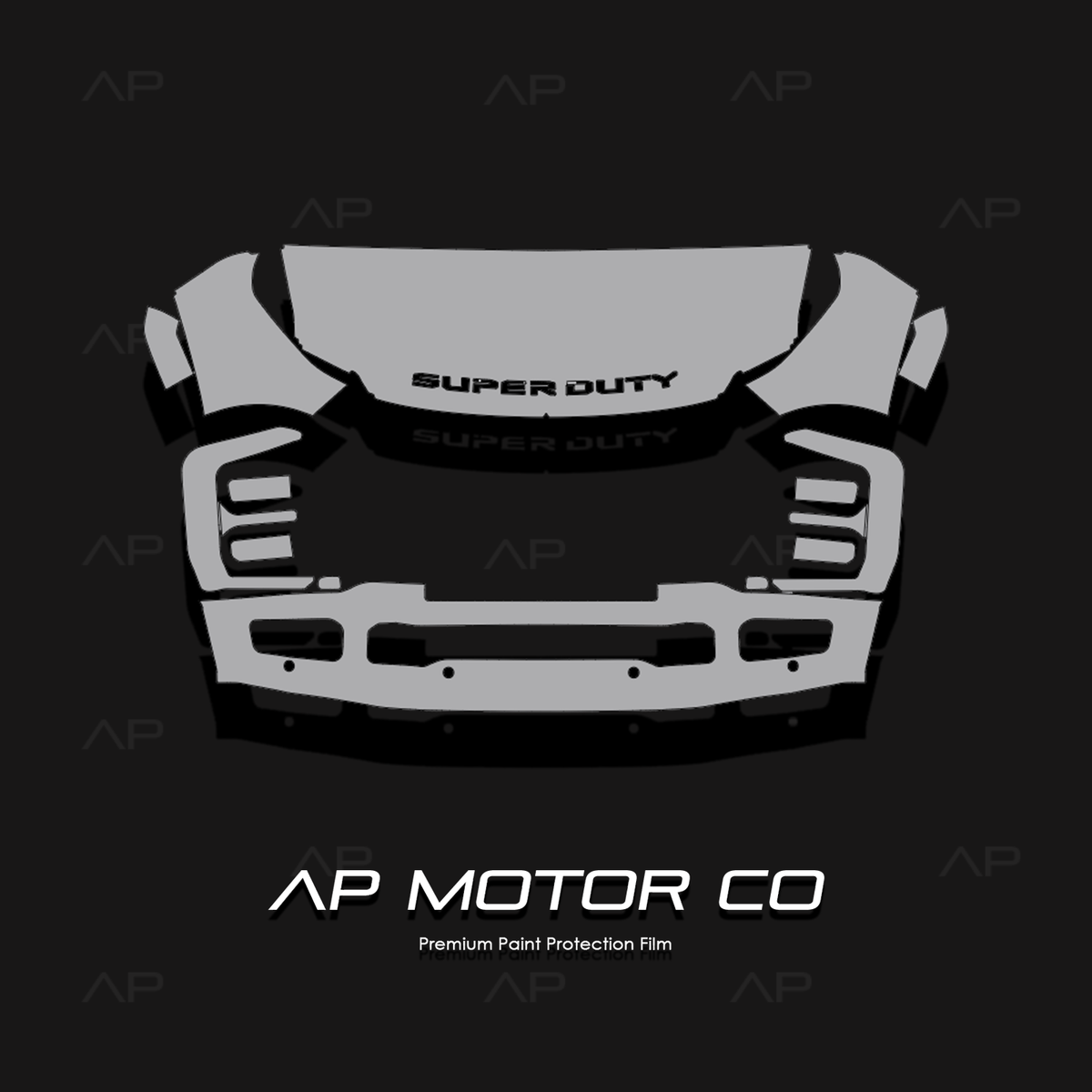 Fits Ford SuperDuty 2011-2026 Paint Protection TPU PPF Pre-Cut Kit Ultra-Gloss