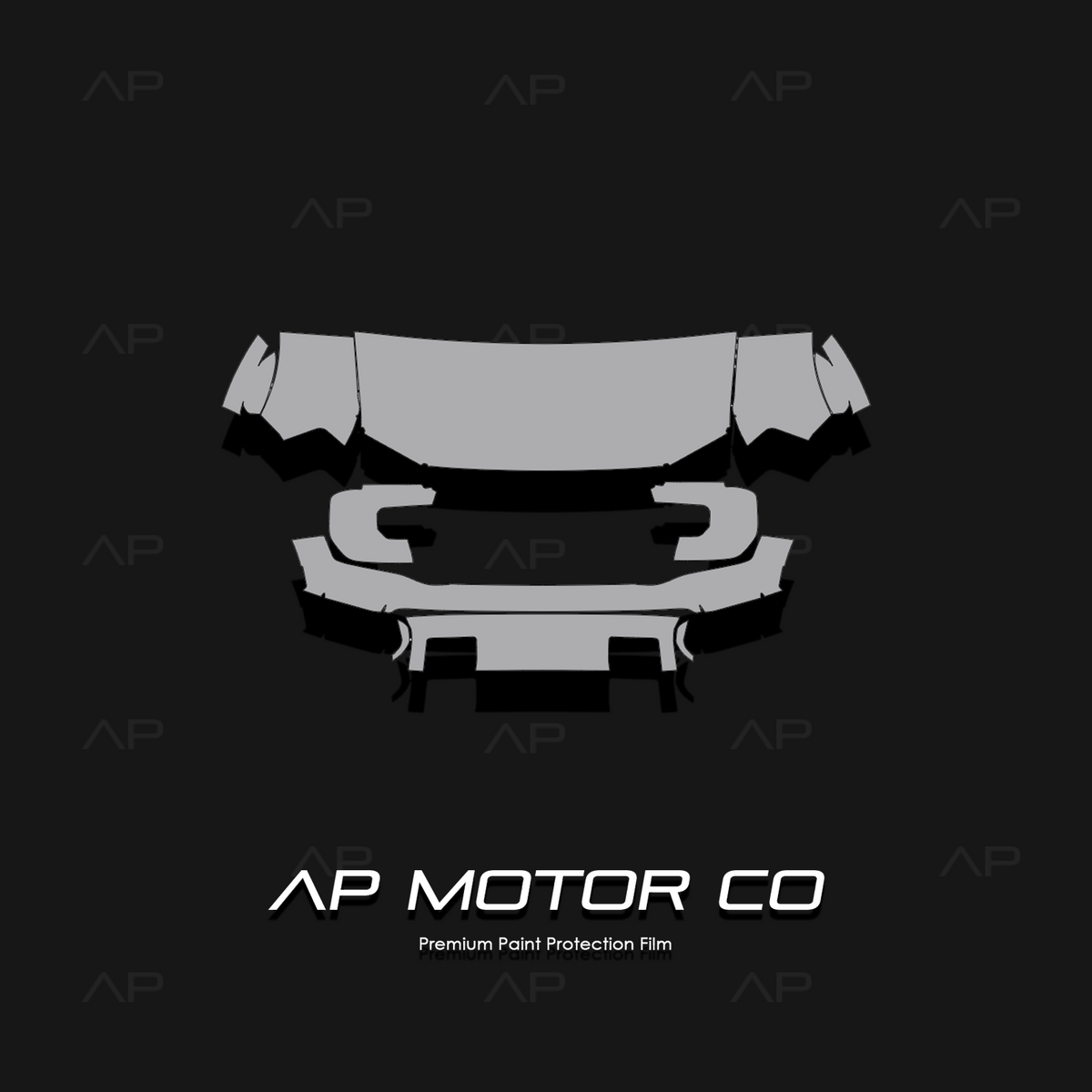 Fits Ford Ranger 2019-2026 Paint Protection TPU PPF Pre-Cut Kit Gloss